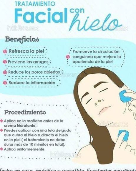 Todos los beneficios de aplicar hielo sobre tu piel.