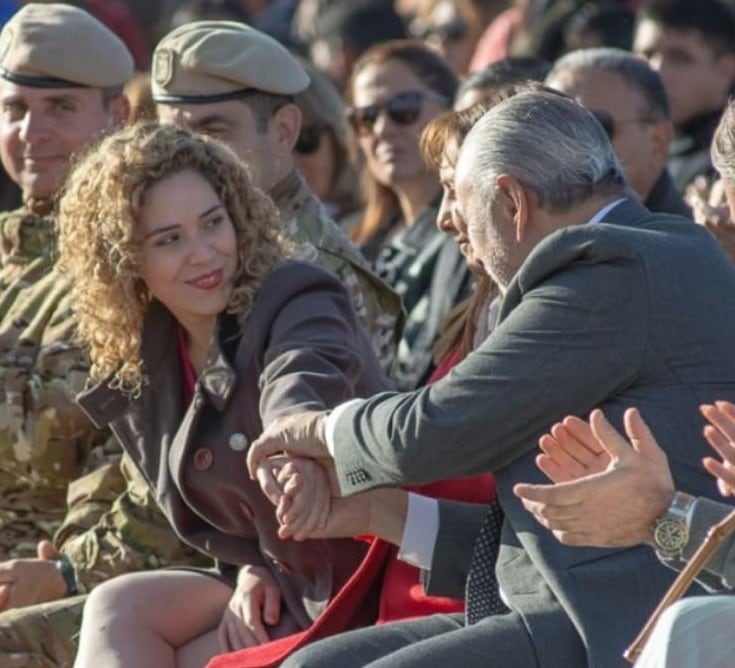 Lourdes Arrieta y Alejandro Morillas.