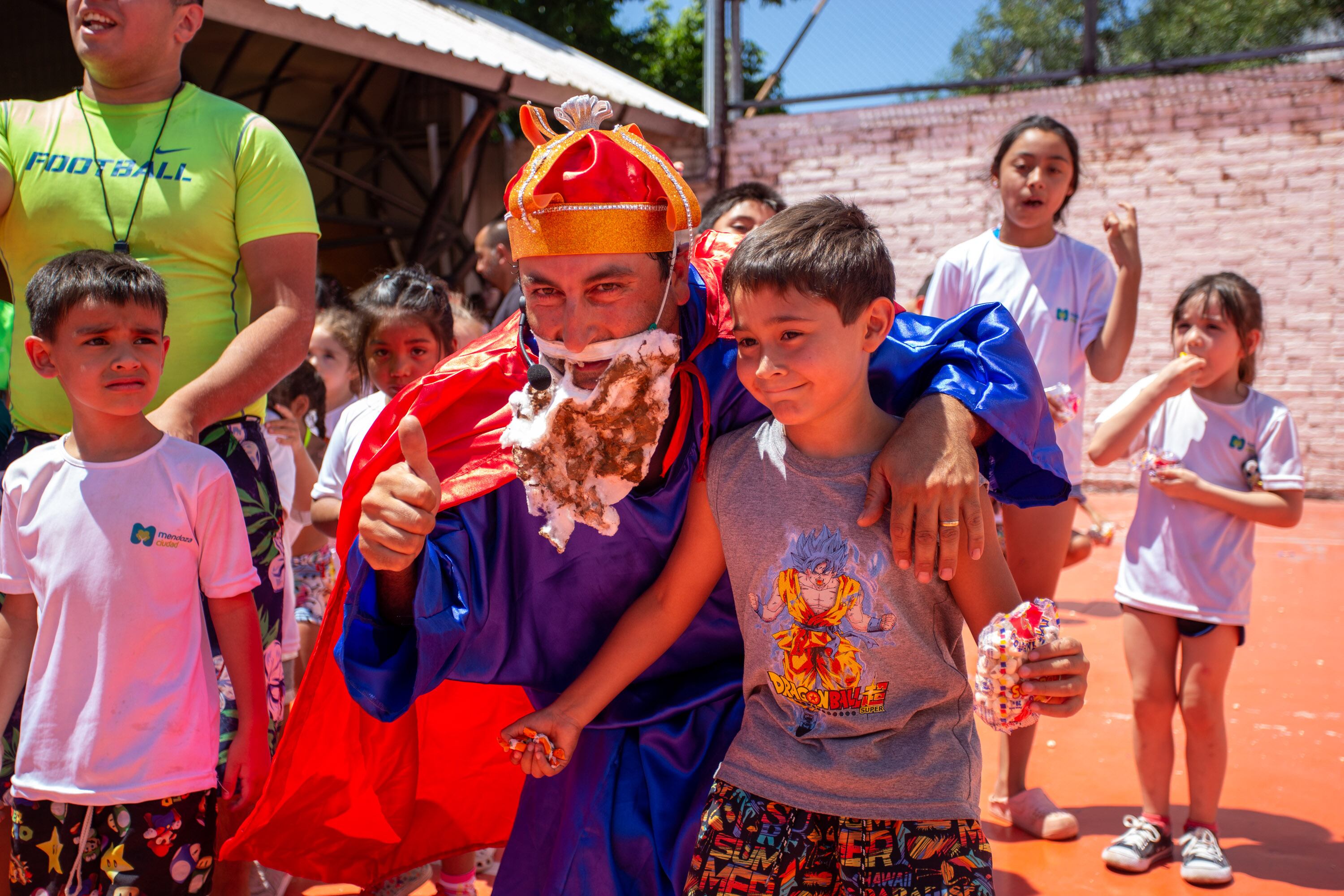 Los Reyes Magos pasaron por la Ciudad de Mendoza. Foto: Prensa Ciudad de Mendoza