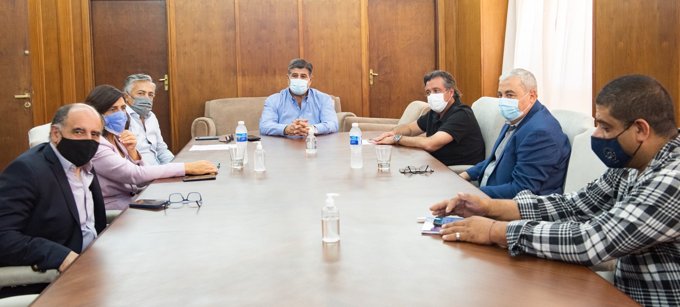 Reunión entre el Gobierno y Aprocam. Prensa Gobierno