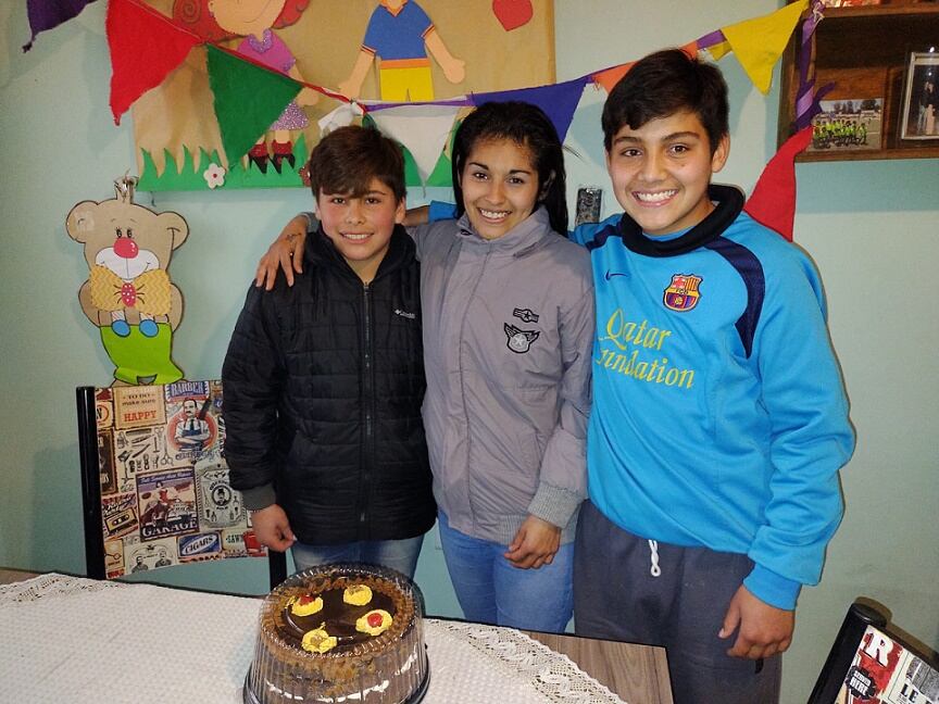 Las donaciones de tortas de cumpleaños para chicos se piden por las redes. Para ellos es muy importante el festejo. Foto:  