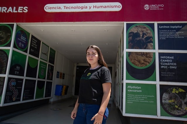 Micaela Rivas es estudiante de la UNCUYO y representará al país en la Olimpíada Internacional de Ciencias Junior