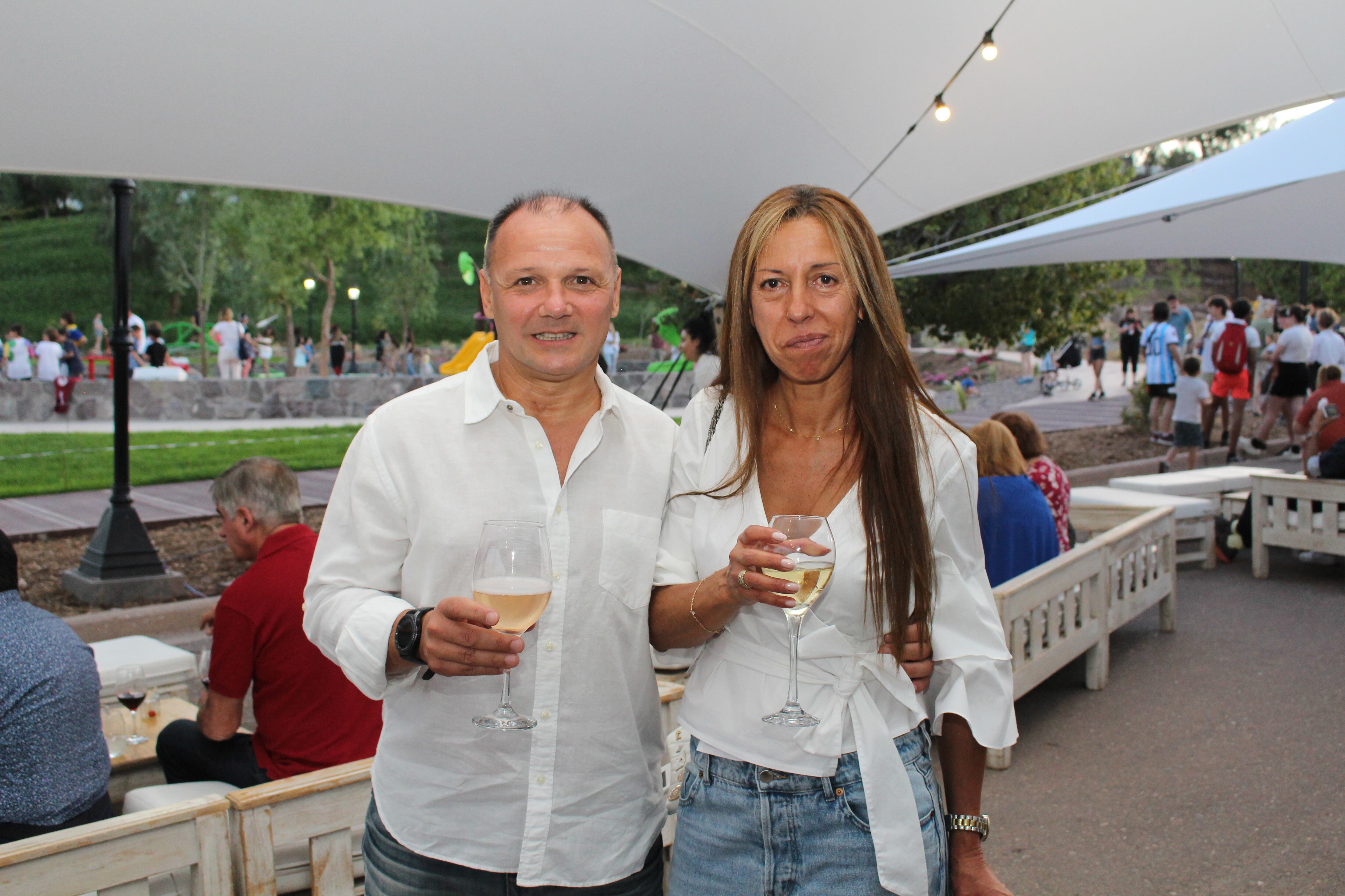 Gabriela y Marcelo Buttani.