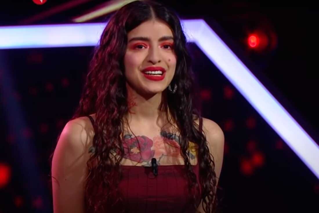 Jacinta y un auspicioso comienzo en "La Voz Argentina". (Fotograma La Voz)