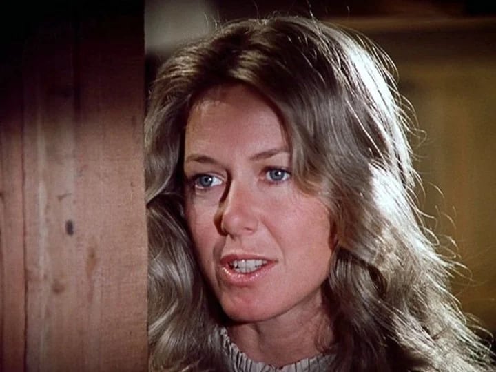 Karen Grassle en "La familia Ingalls".