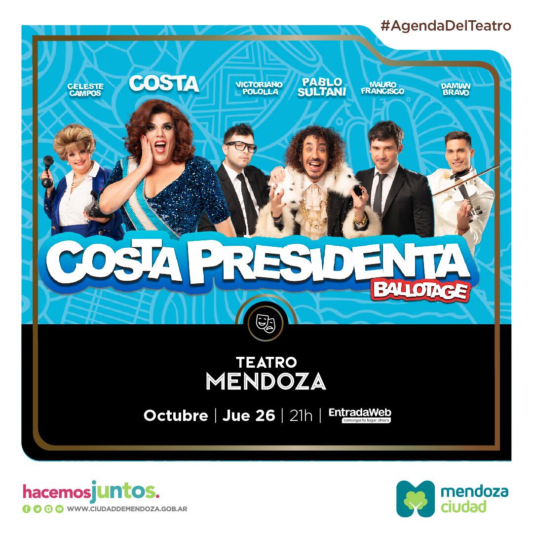 Cartelera Teatro Mendoza