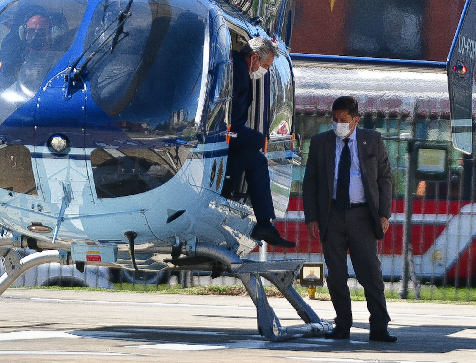 Alberto Fernández llegó a Casa Rosada en medio de las gestiones para reformar su Gabinete.