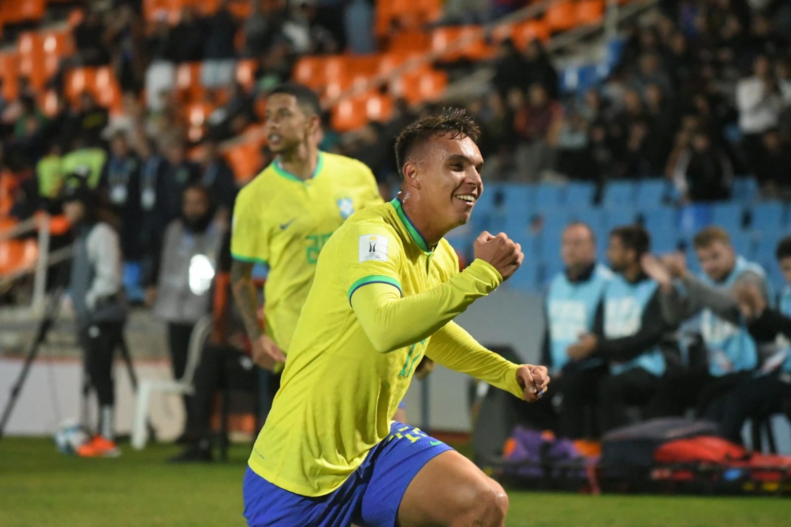 En el cierre de la quinta jornada, Brasil aplastó 6-0 a República Dominicana. / José Gutiérrez (Los Andes).