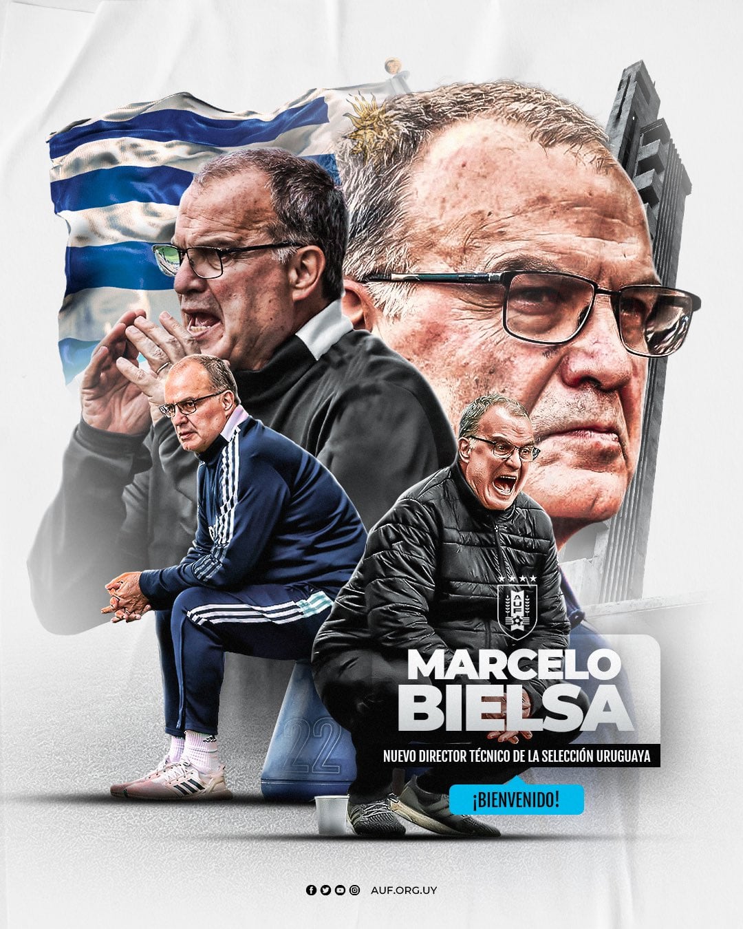 Bielsa es el nuevo entrenador de Uruguay