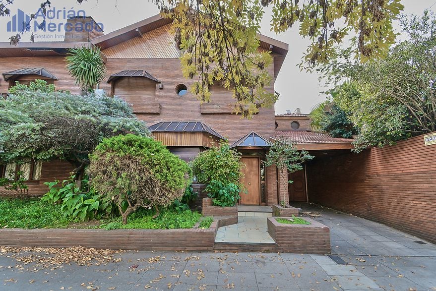 La casa ubicada en Villa Devoto.