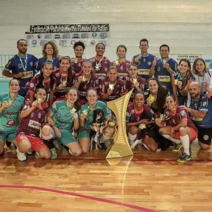 Anita Ontiveros, campeona en futsal de Brasil.