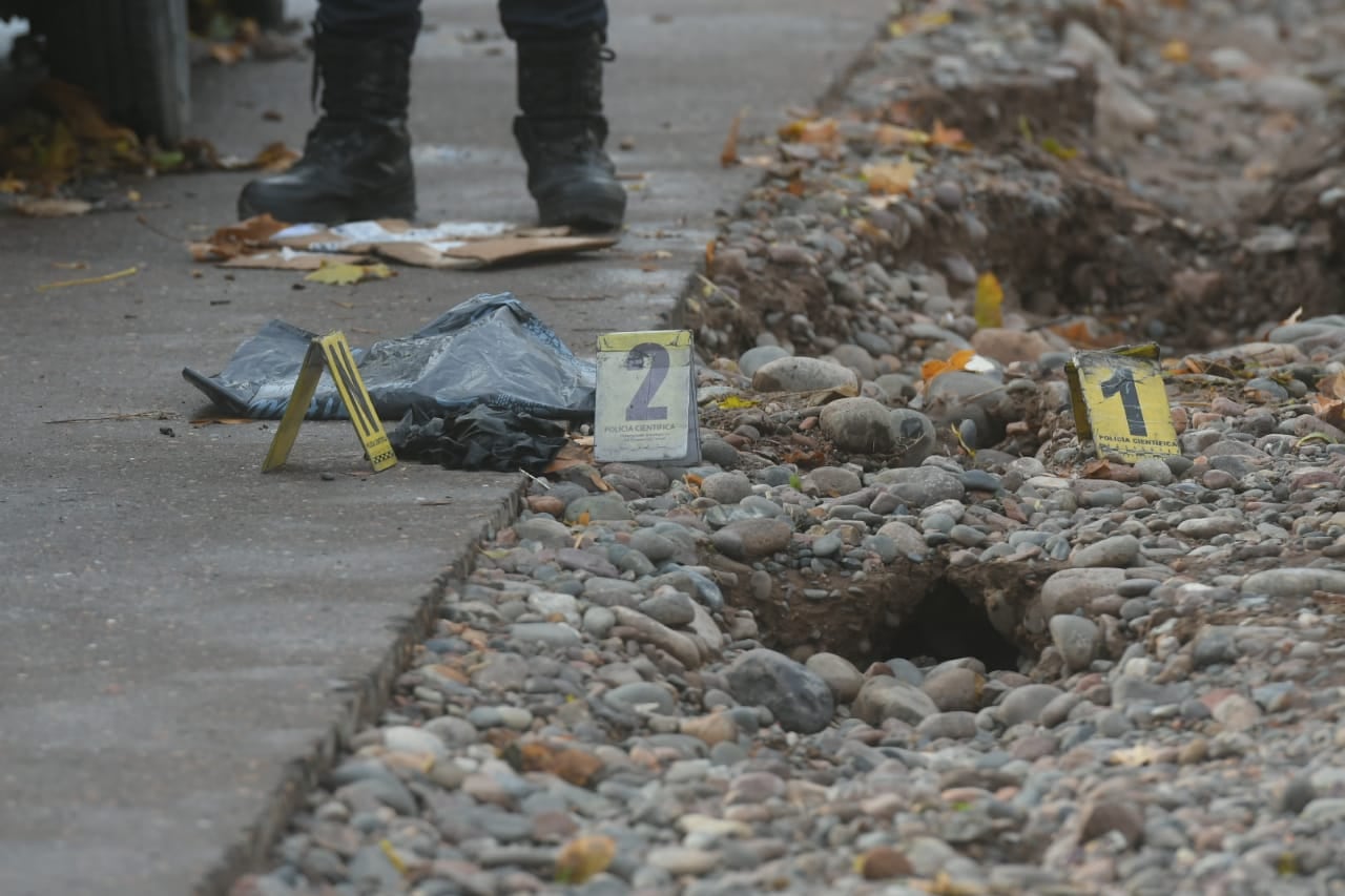 Hallaron un bebé muerto en Maipú. Ignacio Blanco / Los Andes