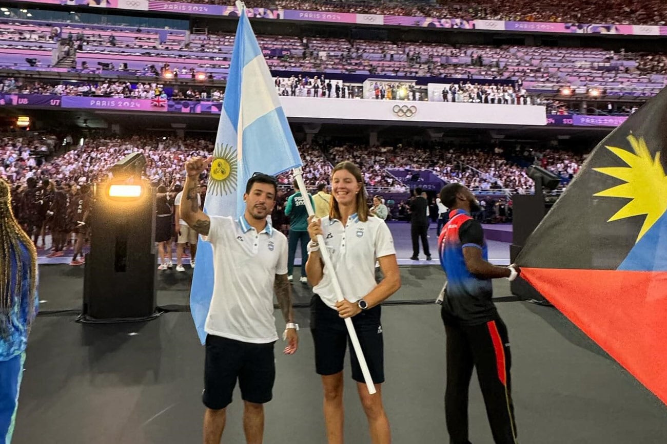 "Maligno" Torres en la ceremonia de cierre de los Juegos Olímpicos. (Prensa COA)