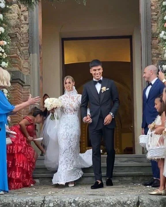 Joaquín  “El Tucu” Correa se casó con Chiara Casiraghi.