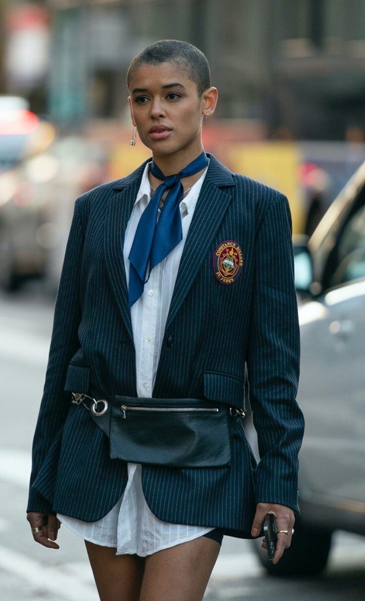 Amo este estilo preppy pero más atrevido con todos los detalles muy bien pensados.