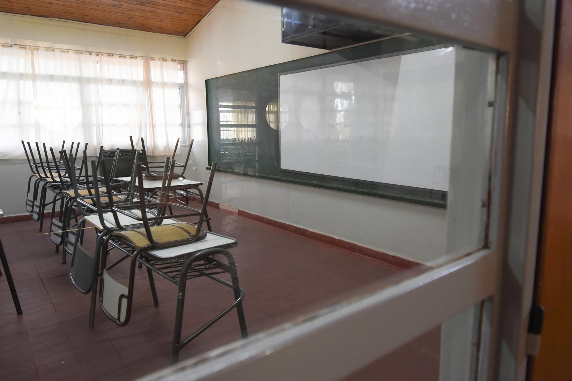 Entre el 16 de marzo de 2020 y la segunda mitad de este año, las escuelas mendocinas no tuvieron clases presenciales plenas. Foto: José Gutierrez/ Los Andes
