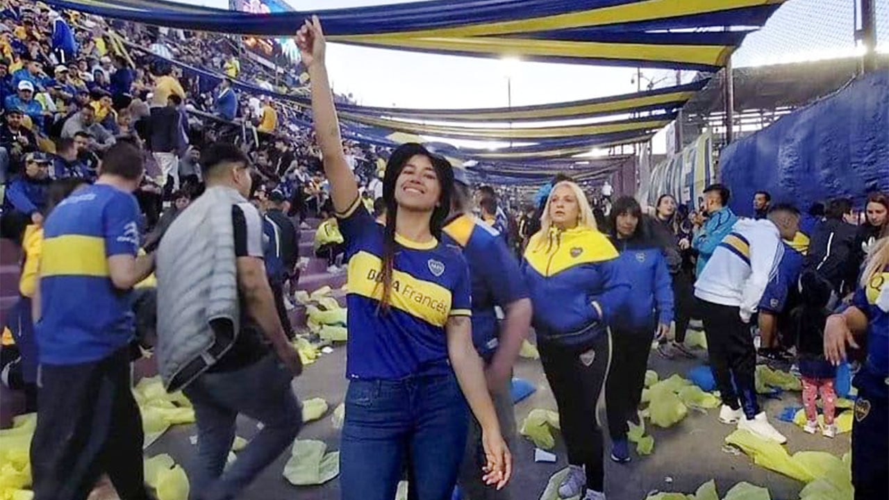 Paola Emilse Fleitas, hincha y socia xeneixe, falleció cuando la unidad que la trasladaba hacia Mendoza volcó a la altura del autódromo Jorge Ángel Penna.