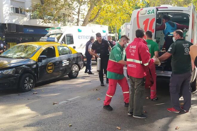 El hecho ocurrió en cercanías del Jardín Botánico de la Ciudad de Buenos Aires. (Gentileza Infobae)