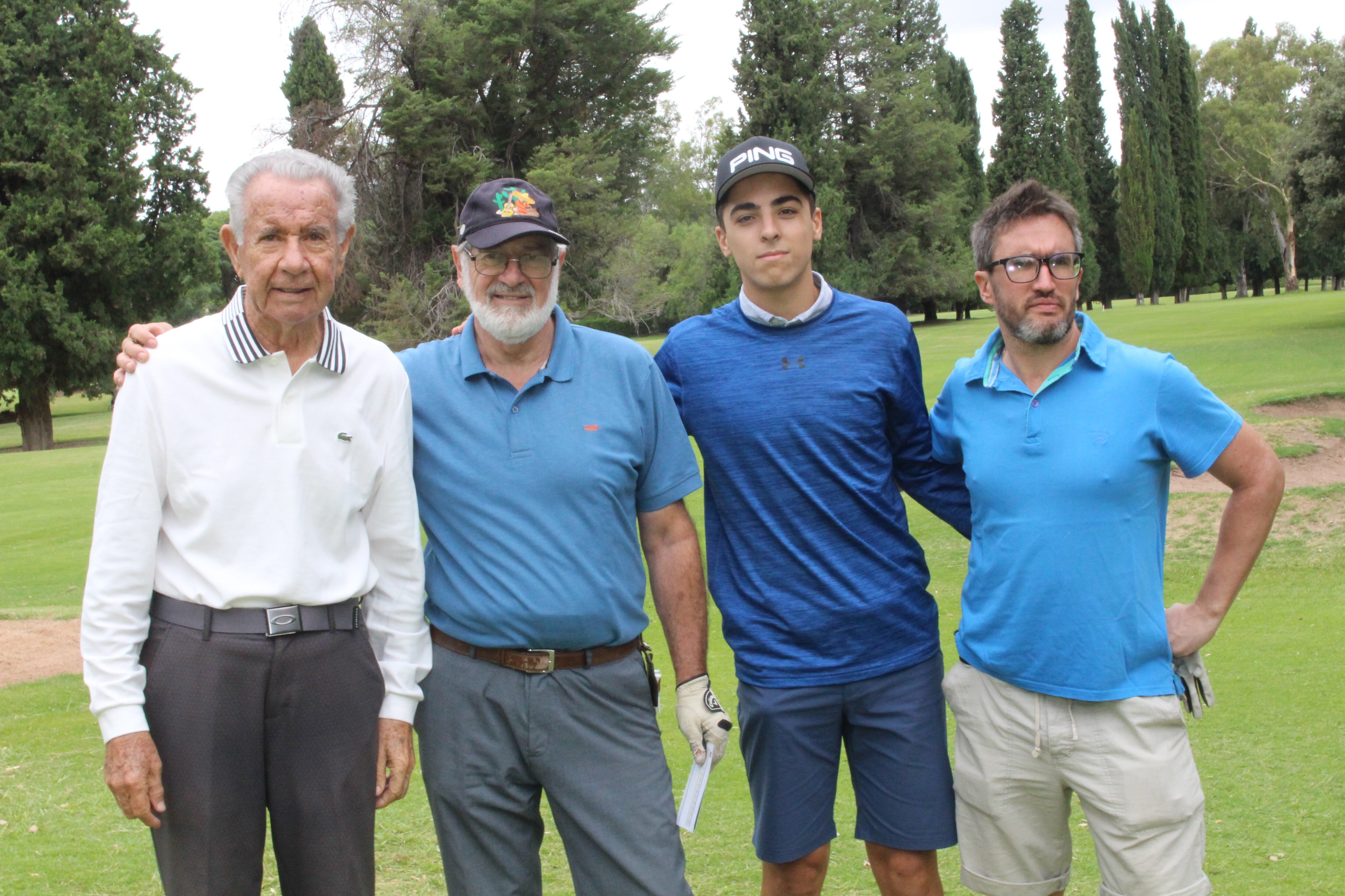 Francisco Mota, Juan José Espe, Francisco Marocco y Gerónimo Tejada.