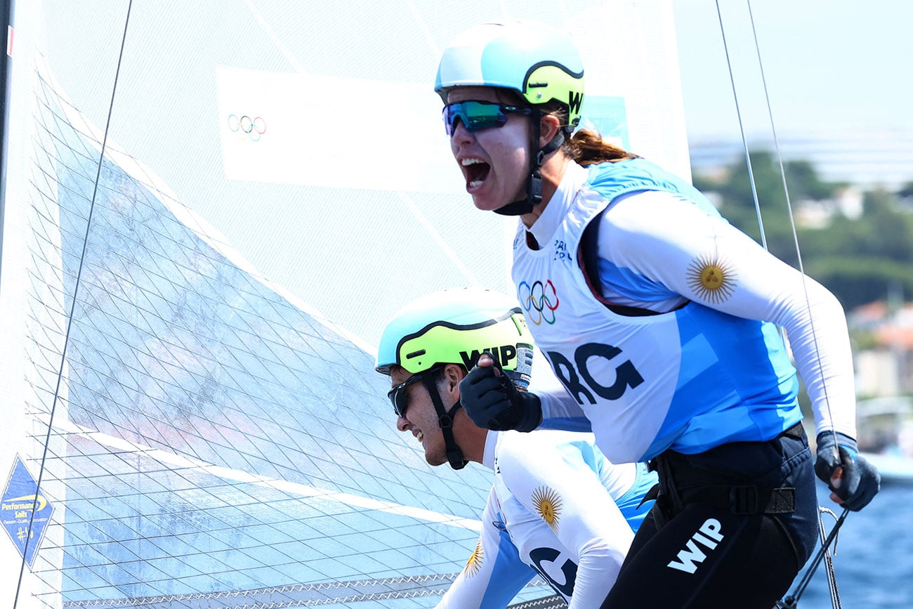 La vela, el segundo deporte que más medallas le dio a la Argentina. REUTERS/Lisi Niesner