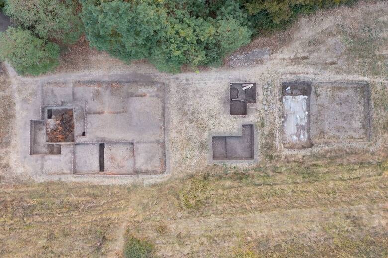 Así se ve la antigua vivienda hallada en Serbia.