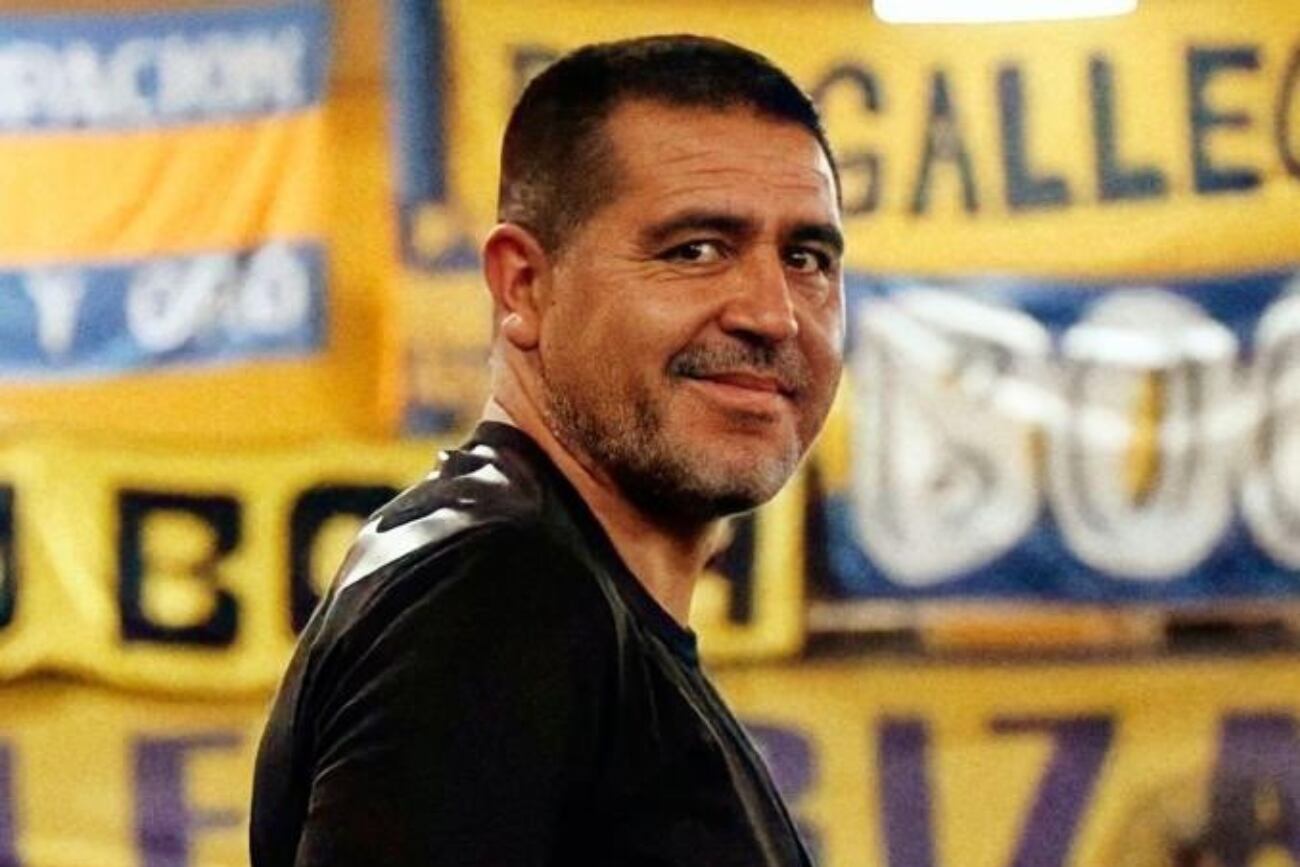 Juan Román Riquelme, ídolo de Boca. 