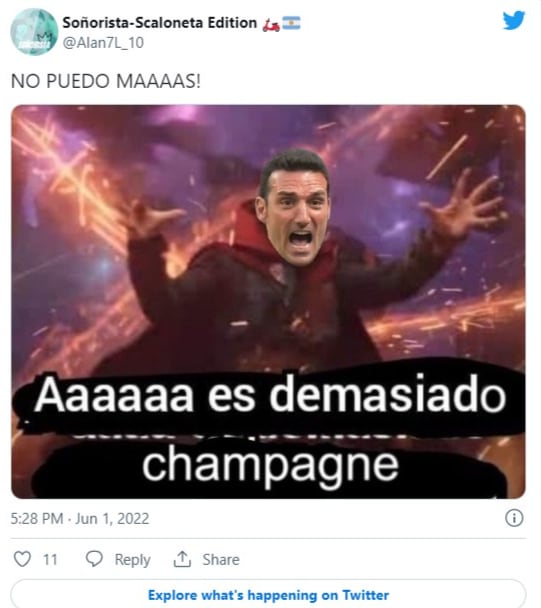 La scaloneta ganó y el humor plagó las redes sociales.