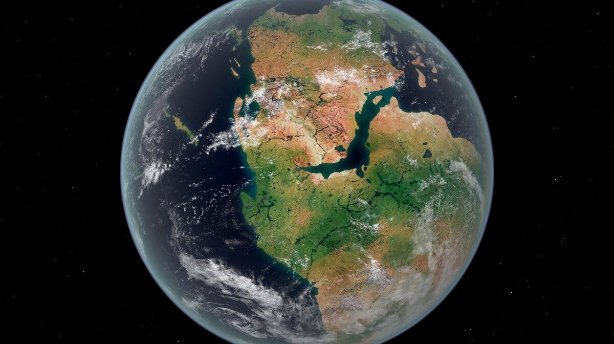 Pangea, el supercontinente de hace más de 200 millones de años (Getty Images)