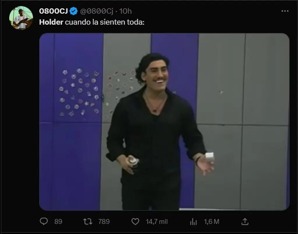 Los memes por el video íntimo de Tomás Holder. (Twitter)