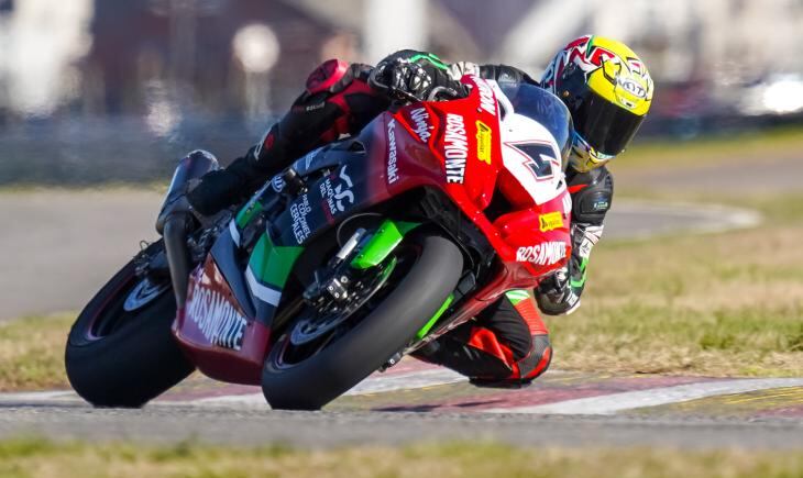 Ribodino fue el más veloz del viernes para el Superbike Argentino en Buenos Aires