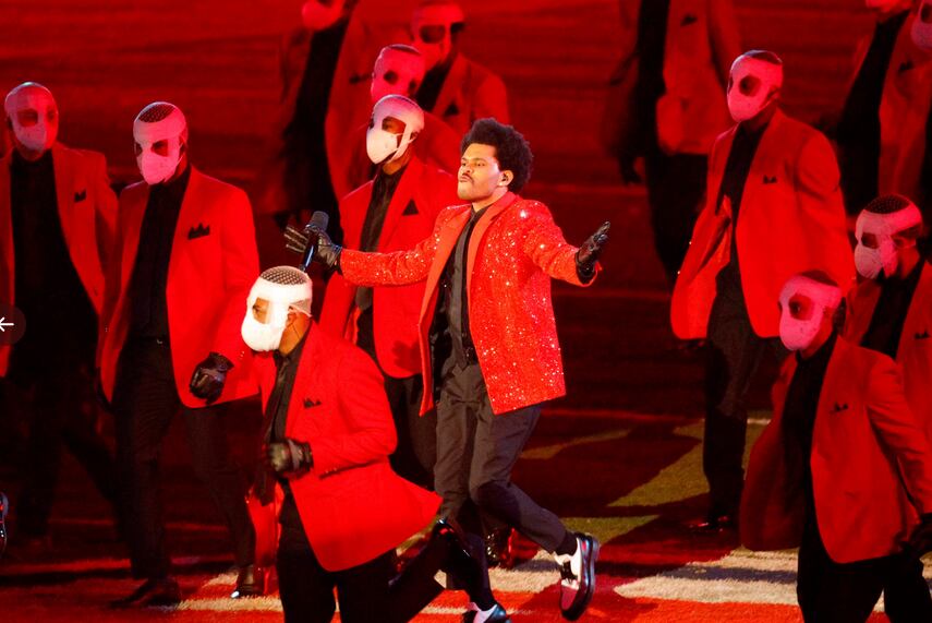 The Weeknd, en el Super Bowl LV