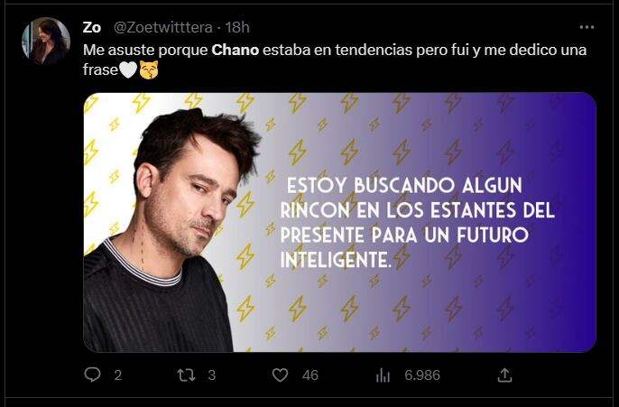 El músico tiene una app de IA y le dedica frases de sus canciones a sus fans