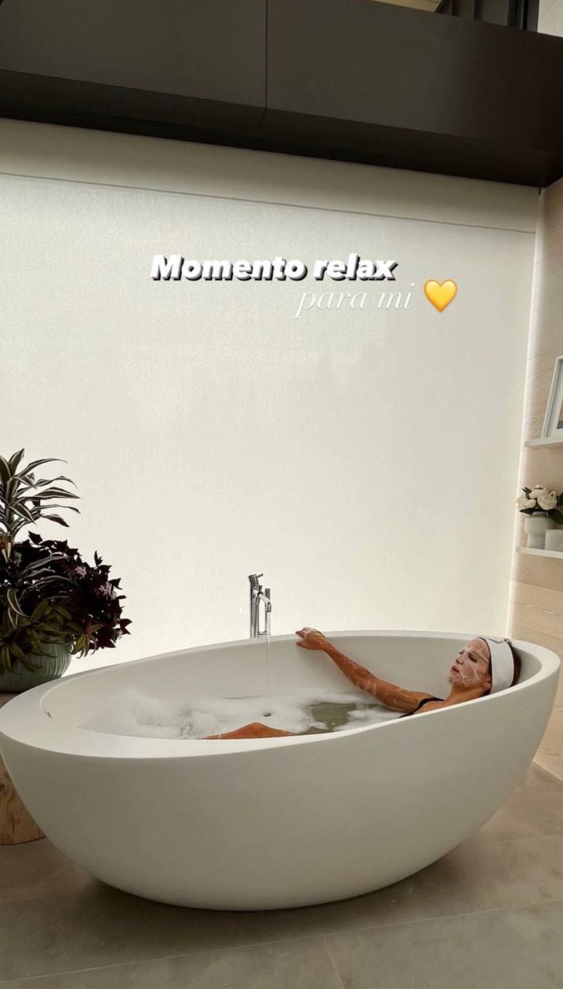 El lujoso baño de Luisana Lopilato.