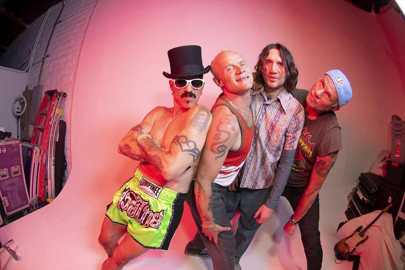 Red Hot Chili Peppers. Gentileza: DF Entertainment