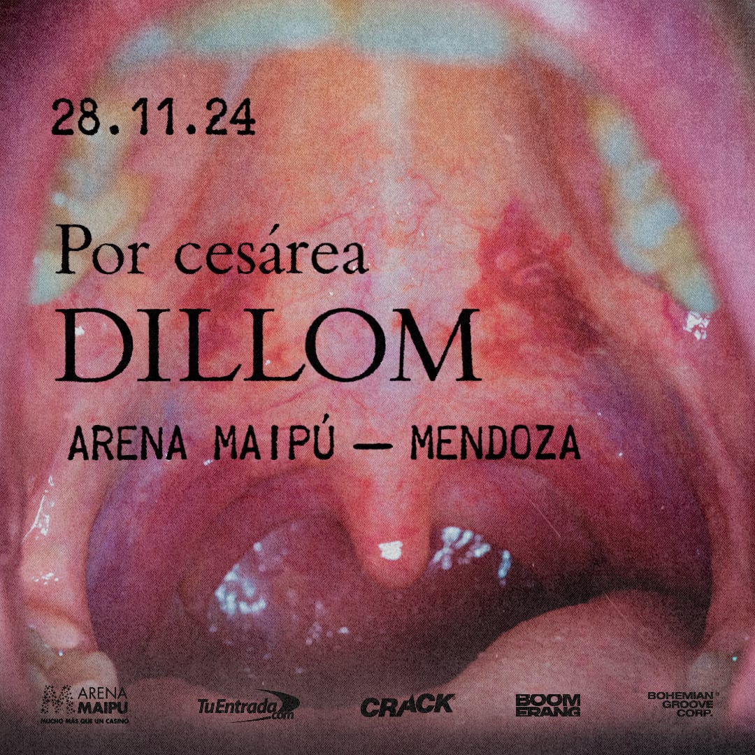 DILLOM regresa a Mendoza con "Por Cesárea Tour": 28 de noviembre en el Arena Maipú Stadium