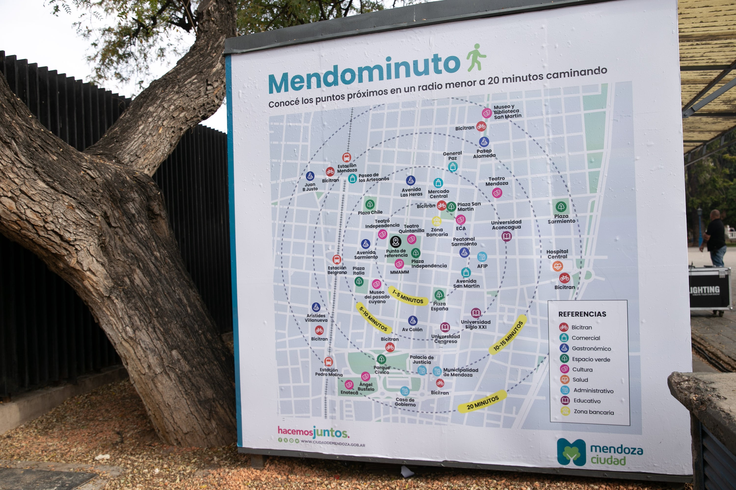 Mendominuto: Ulpiano Suarez presentó el mapa que permite recorrer las principales centralidades de la Ciudad en 20’