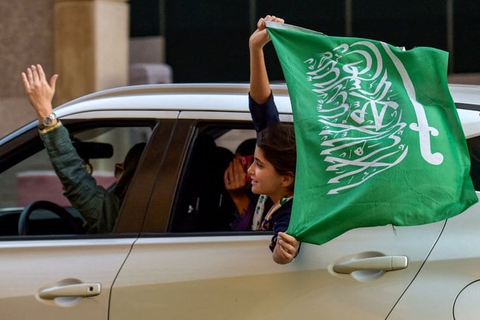 En Arabia Saudita decretaron feriado tras el triunfo contra Argentina en el Mundial de Qatar. / Foto: Gentileza