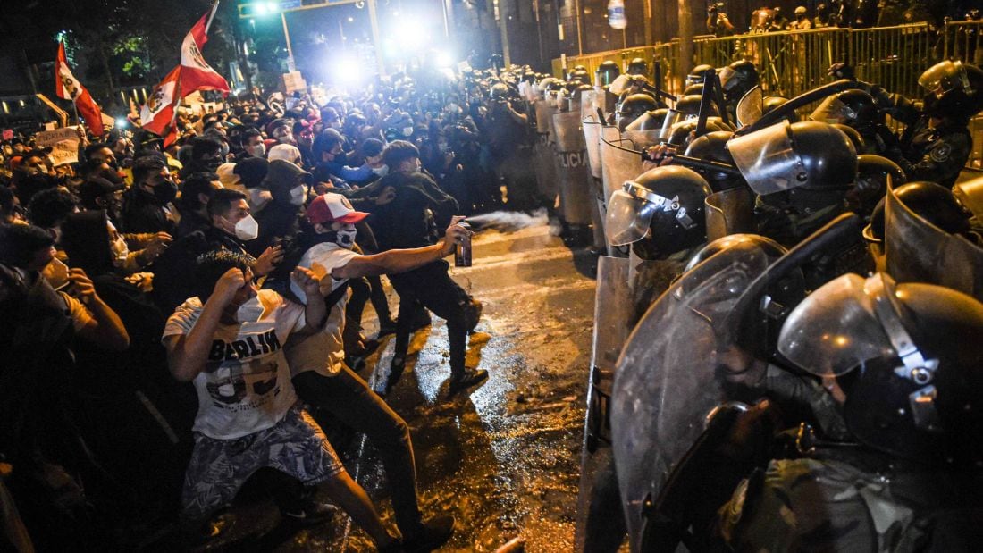 Perú no es ajeno a las protestas sociales, fundadas en distintas razones, que llevaron al país a contar con cinco presidentes en los últimos seis años.