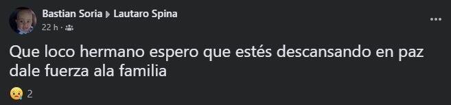 Triste adiós en las redes al joven que era intensamente buscado y lo encontraron ahogado. Foto: Facebook.