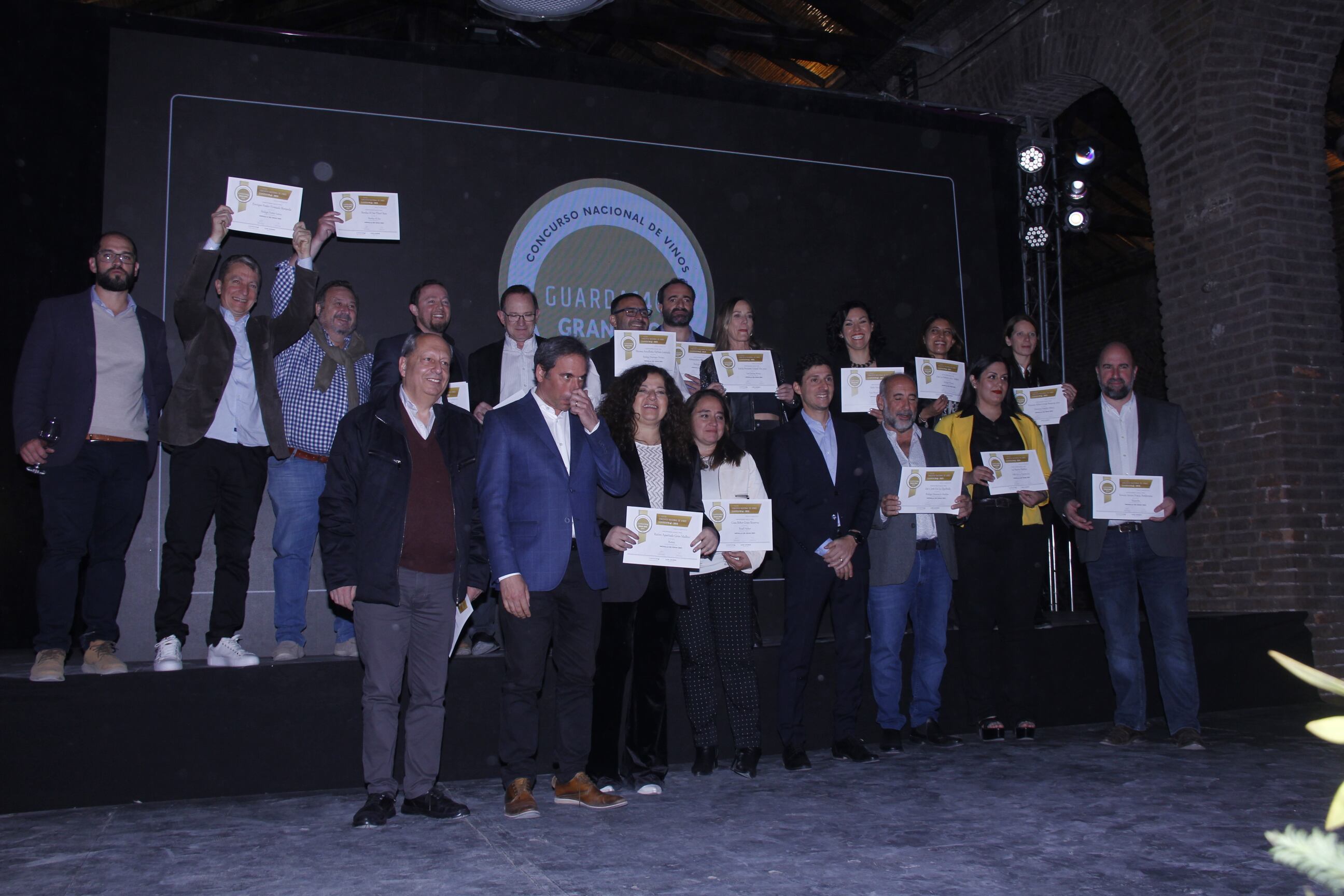 Ganadores Medalla de Gran Oro.
Fotos: Fernando Grosso