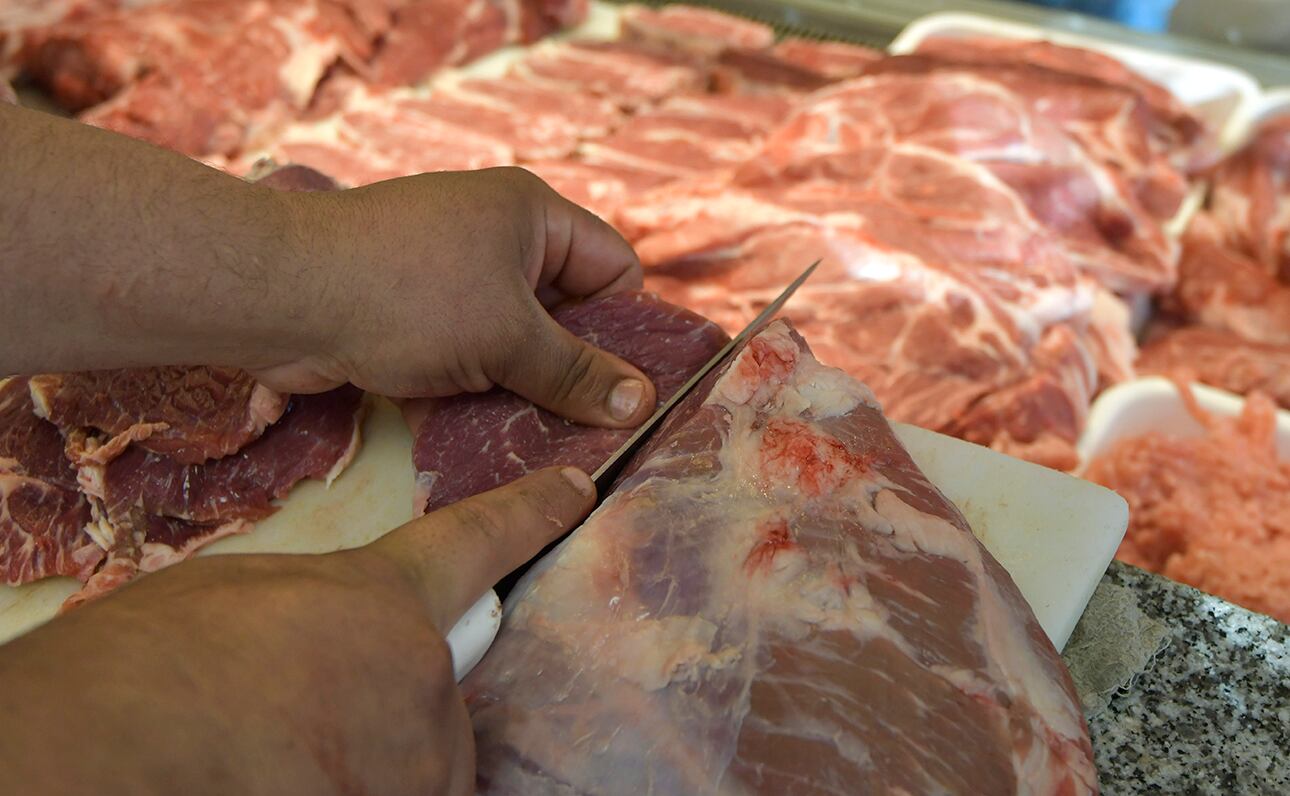 Aumento del precio de carne. 
Foto: Orlando Pelichotti
