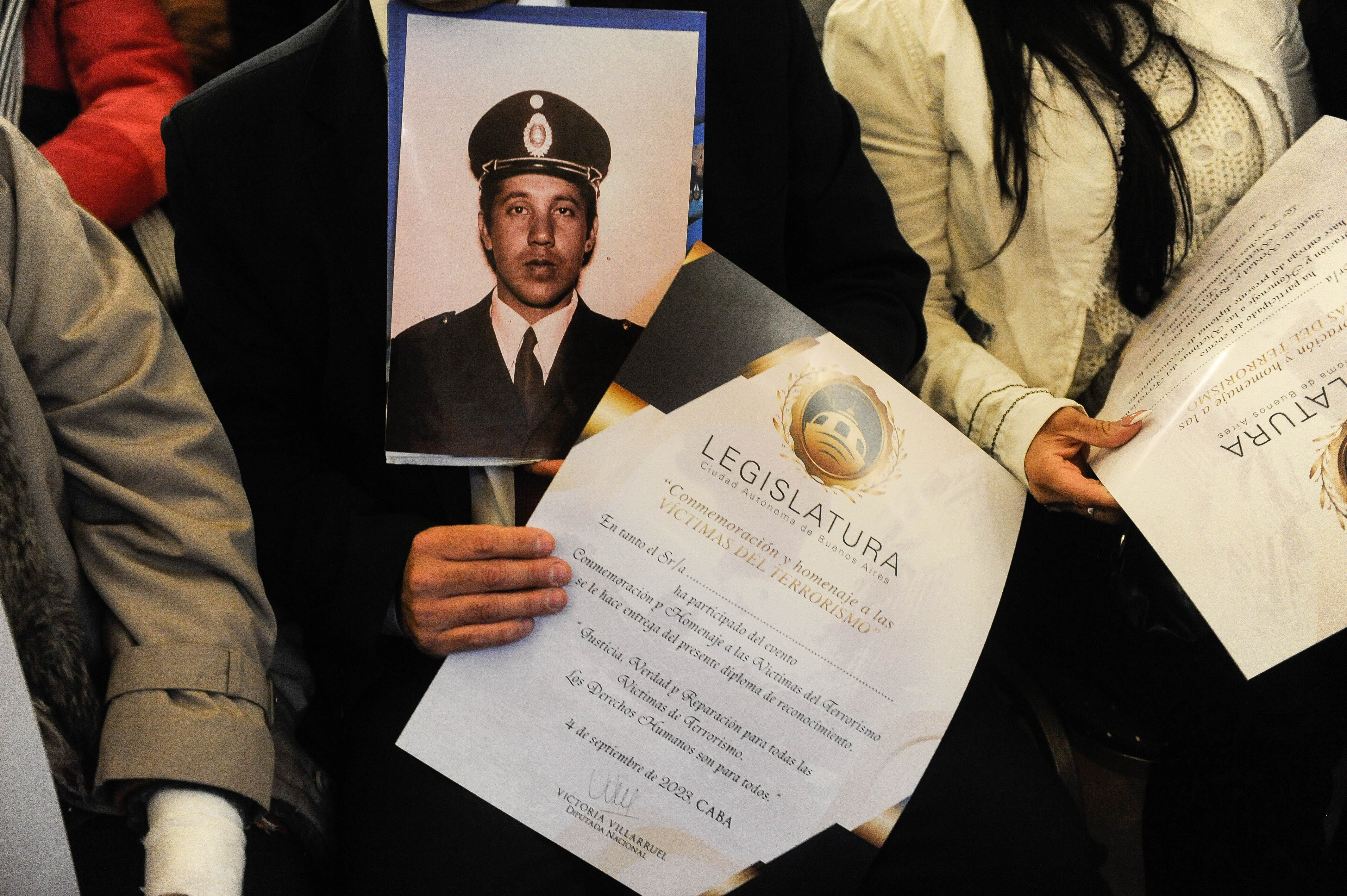 Acto en la legislatura de la ciudad de Buenos Aires " Acto homenaje a victimas del terrorismo" Argentina

Foto Federico Lopez Claro