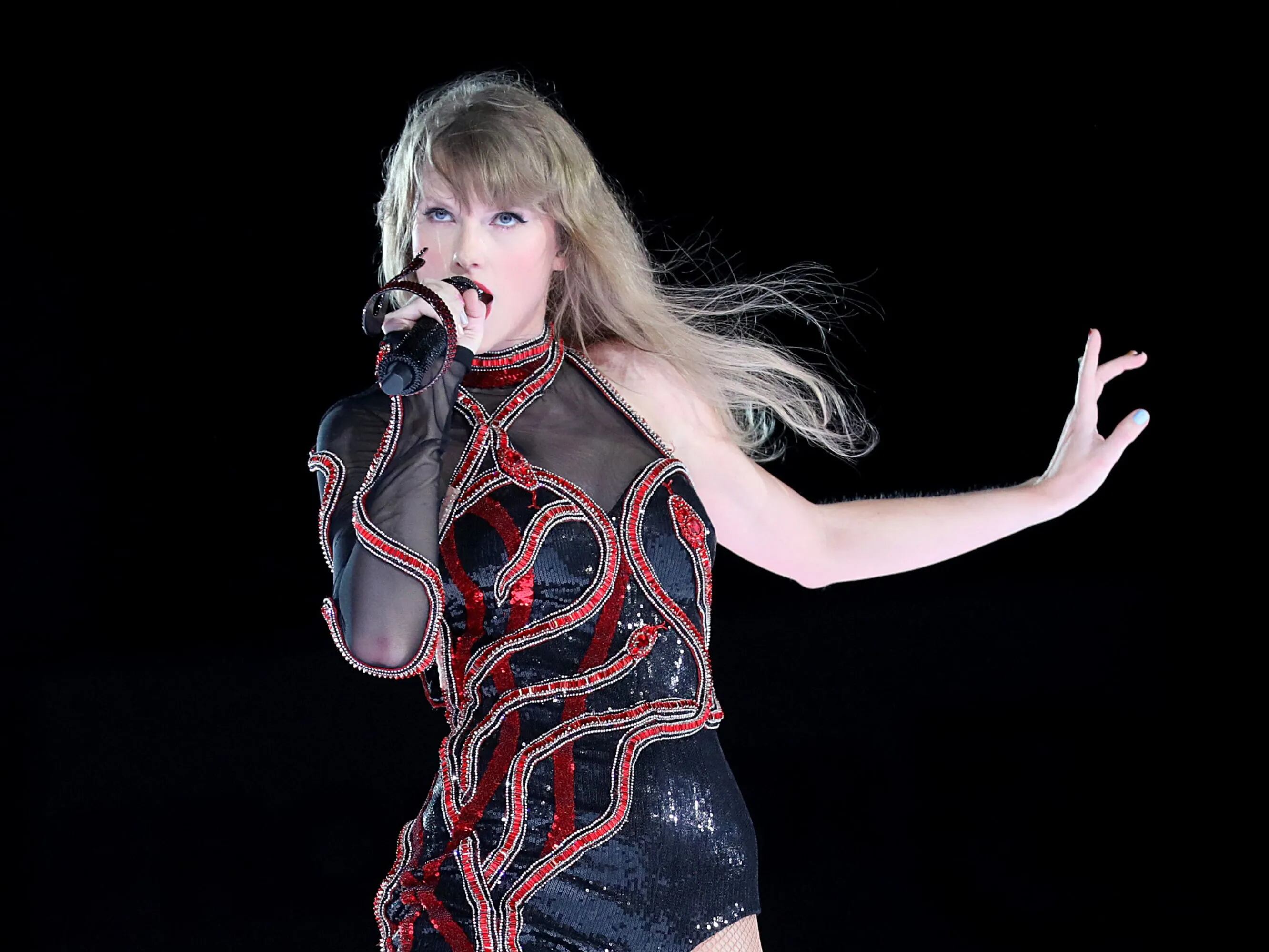 Taylor Swift se presenta por primera vez en Argentina.