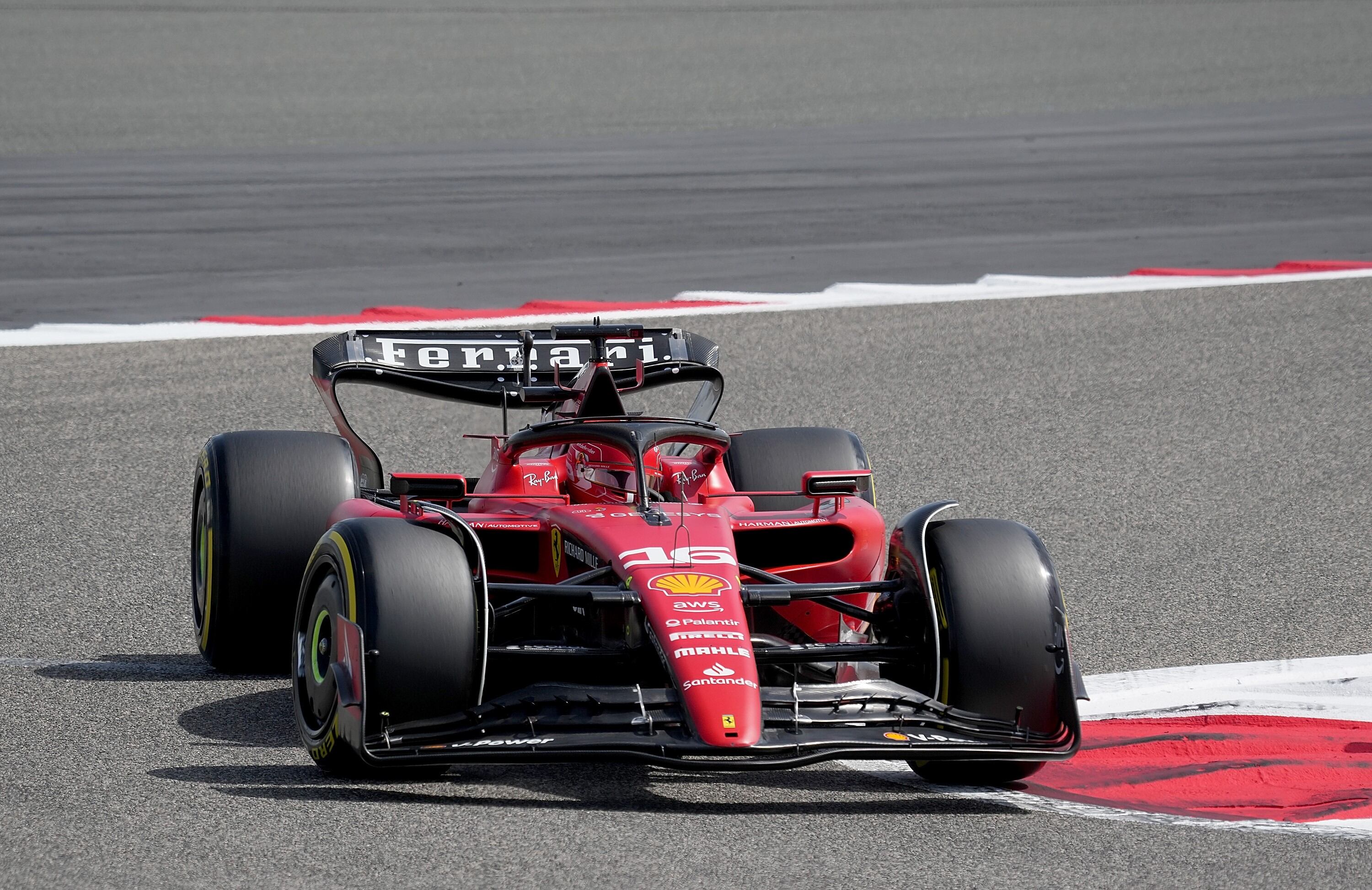 La Ferrari de Leclerc para dar el golpe en 2023. (AP)