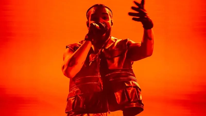 La polémica pasada de Drake en Lollapalooza Argentina. / Archivo