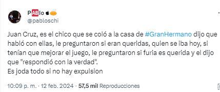 Se conoció la identidad de la persona que habló con Rosina, Zoe y Lucía