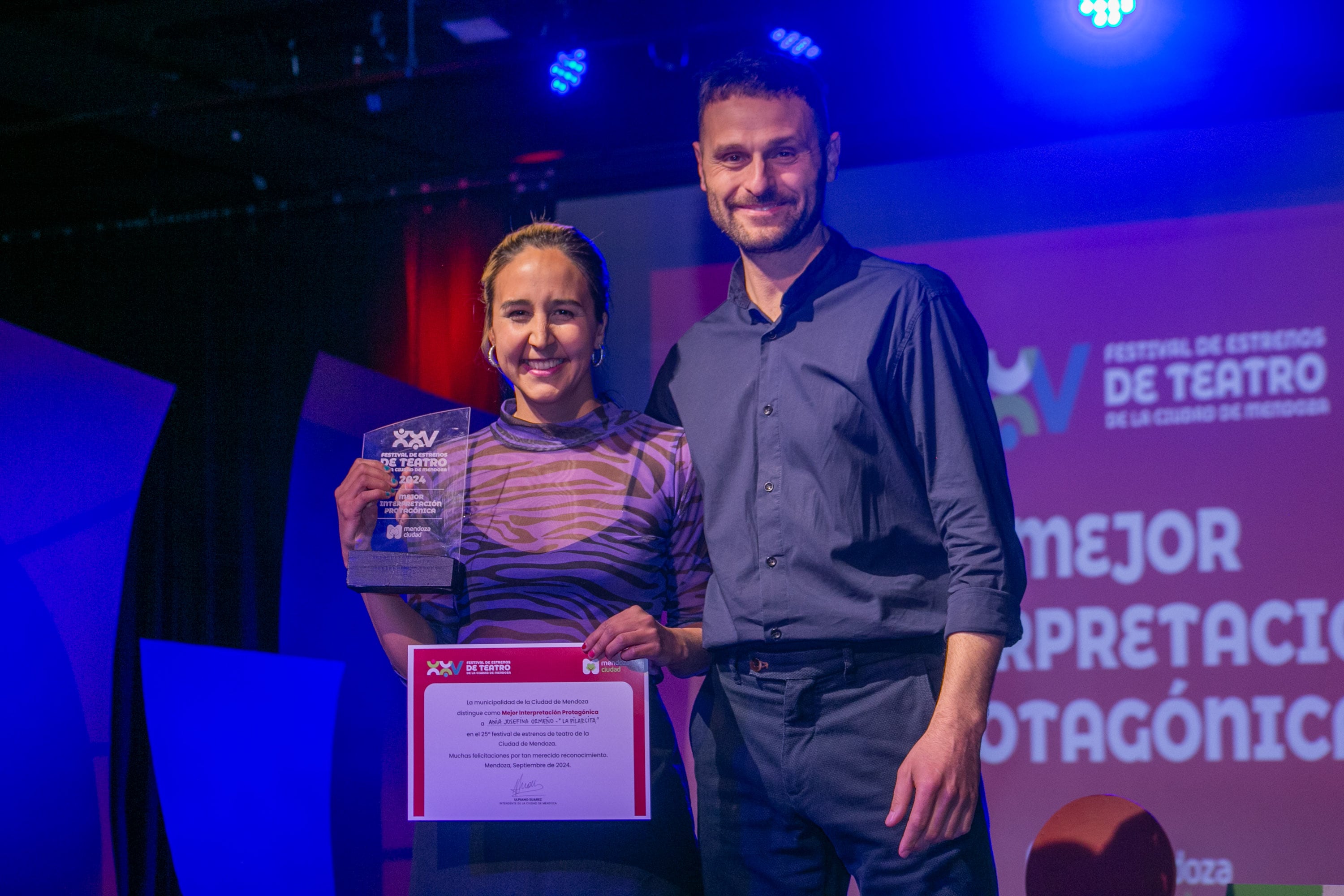 Lo mejor del teatro mendocino fue premiado en el teatro Quintanilla