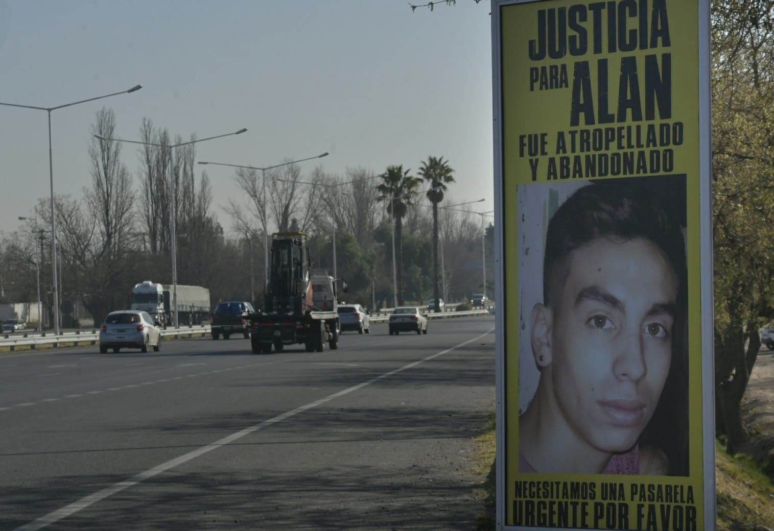 A 5 años de la muerte de Alan, vuelven a pedir una pasarela: “Si hace falta, pondré yo ladrillo por ladrillo”. Foto: Archivo Los Andes.