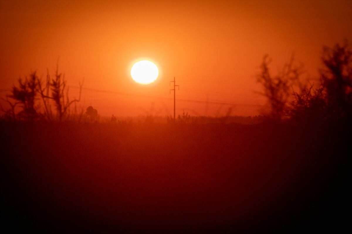 Amanecer en el secano de Lavalle