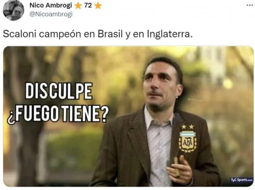 La scaloneta ganó y el humor plagó las redes sociales.